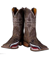 Tin Haul Men's Gnarly Bite Western Boots - Broad Square Toe