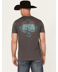 Cody James Men's Southwest Sunset Short Sleeve Graphic T-Shirt
