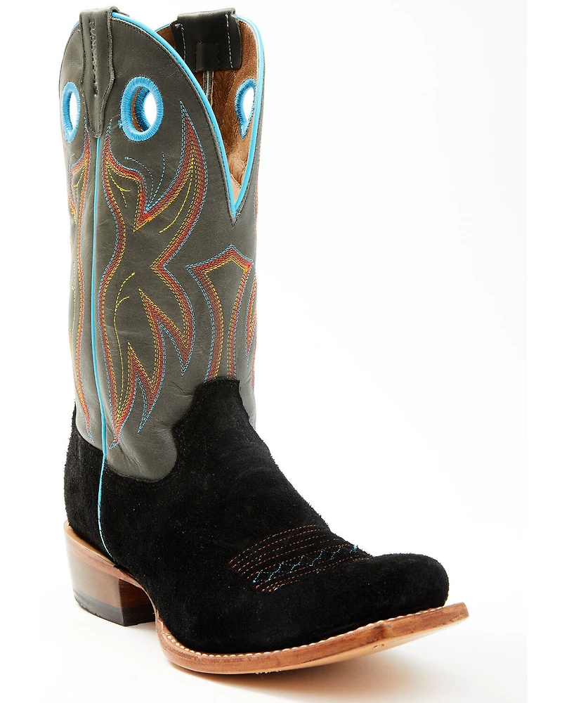 RANK 45® Men's Saloon Roughout Western Boots - Square Toe
