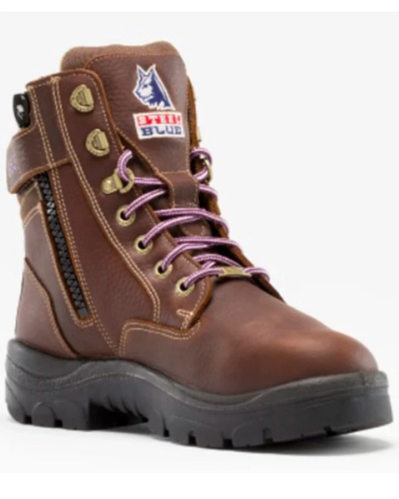 Steel Blue Women's Southern Cross 6" Water Resistant Work Boots - Toe