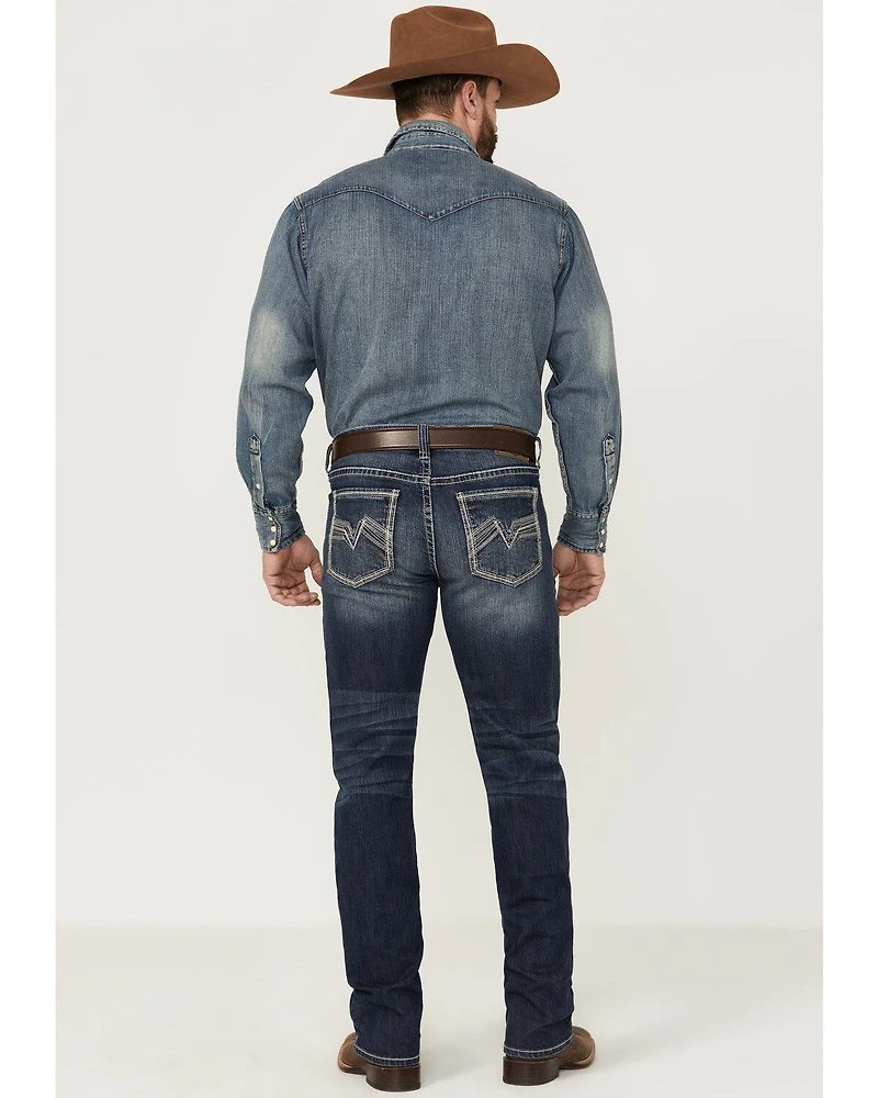 Cody James Men's Moonlight Wash Jackson Slim Straight Stretch Denim Jeans