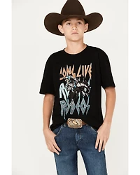 Cody James Boys' Long Live Cowboys Short Sleeve Graphic T-Shirt