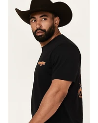 Wrangler Men's Boot Barn Exclusive Bucking Cowboy Short Sleeve Graphic T-Shirt
