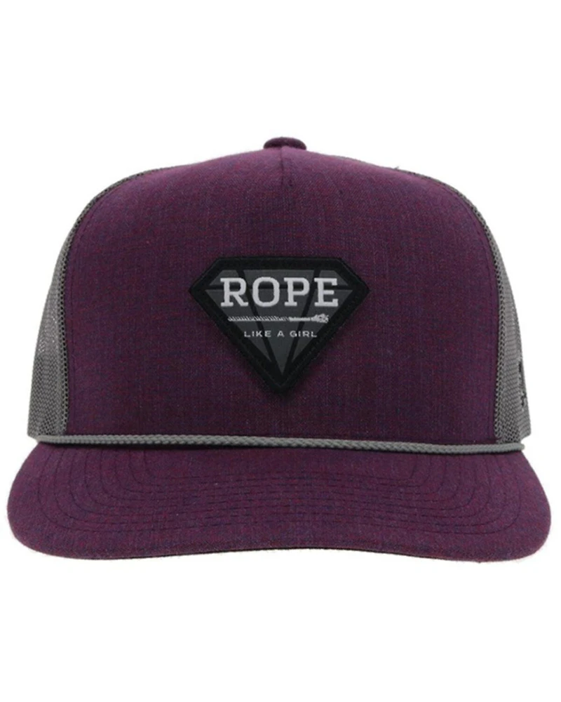 Hooey Women's Rope Like A Girl Patch Trucker Cap