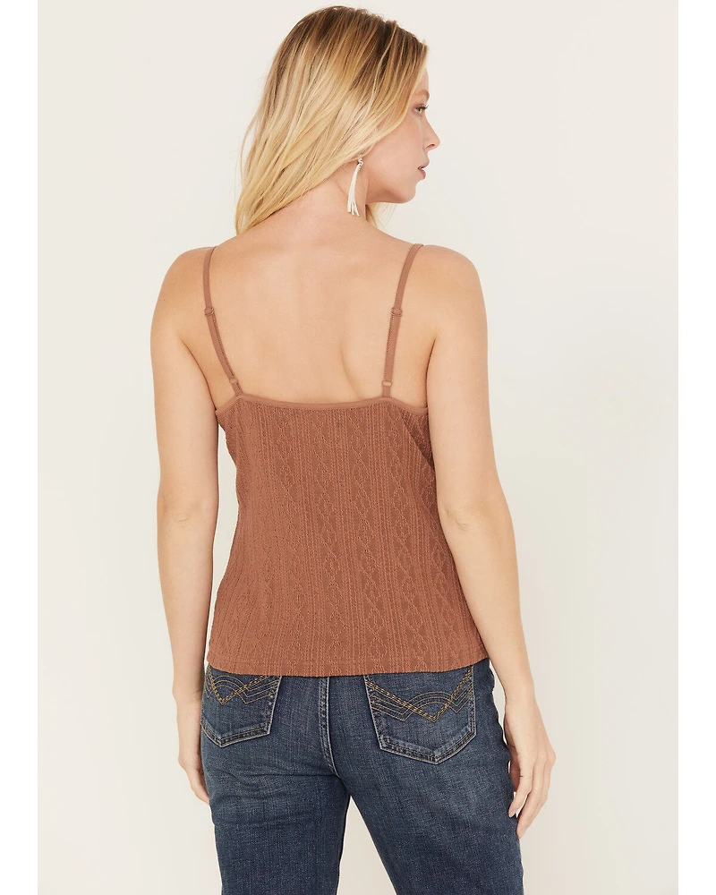 Idyllwind Women's Ella Texture Cable Tank Top