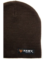 Hawx Men's Brown Acrylic Work Skull Cap