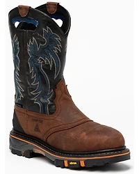 Cody James Men's 11" Decimator Waterproof Western Work Boots