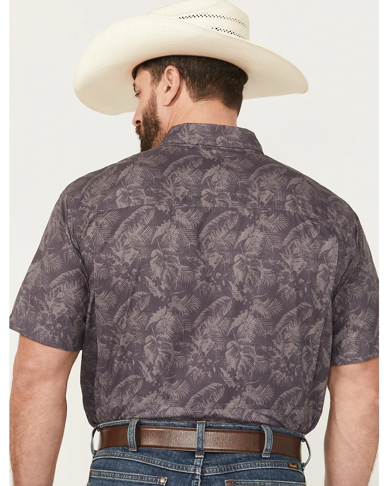 Ariat Men's VentTEK Printed Outbound Short Sleeve Button-Down Shirt - Tall