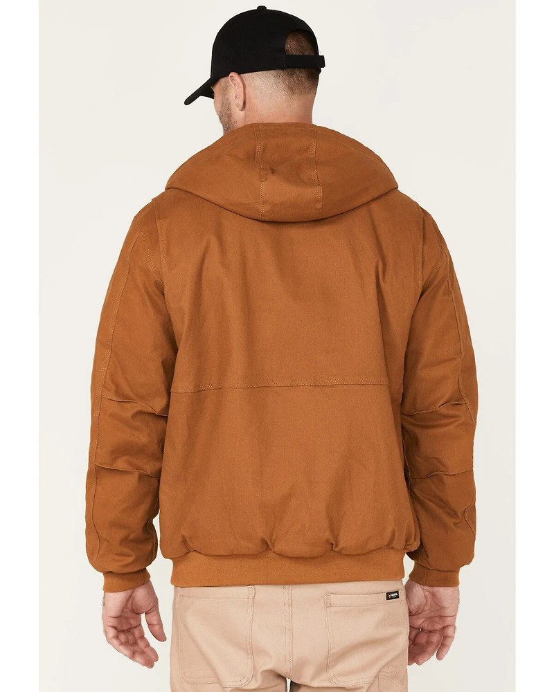 Hawx Men's Pro Hooded Bomber Jacket