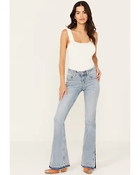 Shyanne Women's Saguaro Mid Rise Stretch Bootcut Jeans