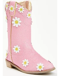 Wild + Rae Toddler Girls' Oopsie Daisies Western Boots - Round Toe