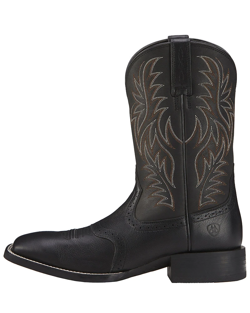 Ariat Men's Sport Performance Western Boots - Broad Square Toe