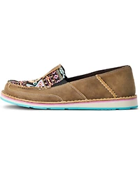 Ariat Women's Neon Lights Southwestern Print Casual Slip-On Cruiser - Moc Toe