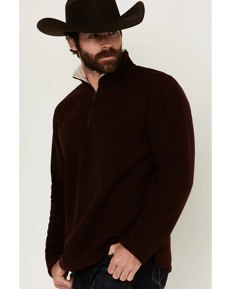 Cody James Men's Arctic Solid 1/4 Zip Fleece Pullover
