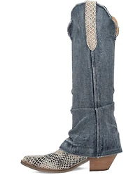 Dingo Women's Shabby Leather Western Boots - Snip Toe