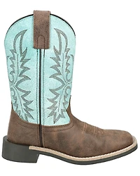 Smoky Mountain Girls' Rustic Rider Western Boots - Broad Square Toe