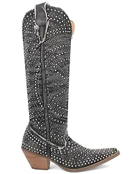 Dingo Women's Honkytonk Studded Tall Western Boots - Snip Toe
