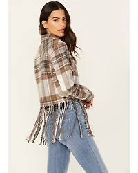 Idyllwind Women's Walker Cropped Fringe Jacket