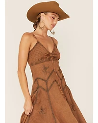 Scully Women's Long Spaghetti Strap Dress