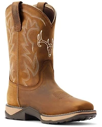 Ariat Women's Anthem Deer Waterproof Western Performance Boots - Broad Square Toe