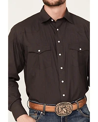 Resistol Men's Lucas Paisley Print Long Sleeve Pearl Snap Western Shirt