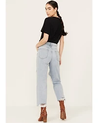 Ariat Women's Light Wash High Rise Tomboy Straight Jeans