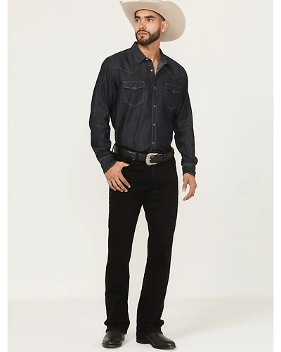 Cody James Black 1978™ Men's Lawson Wash Dexter Slim Bootcut Stretch Denim Jeans