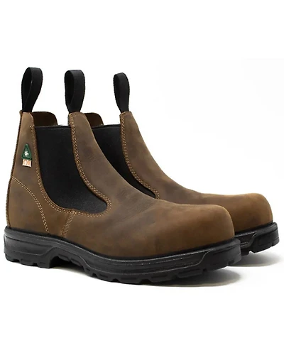 ROYER 6" Romeo Agility Pull-On Work Boots - Composite Toe