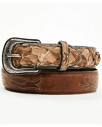 Cody James Men's Charutto Exotic Pirarucu Billet Belt