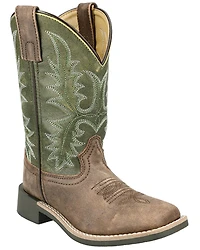 Smoky Mountain Little Boys' Harrison Performance Western Boots - Broad Square Toe