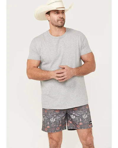 Hooey Men's Big Wake Comanche Printed Board Shorts