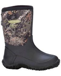 Dryshod Boys' Camo Tuffy Rubber Boots - Soft Toe