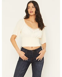 Idyllwind Women's Ridley Short Sleeve Crinkle Shirt