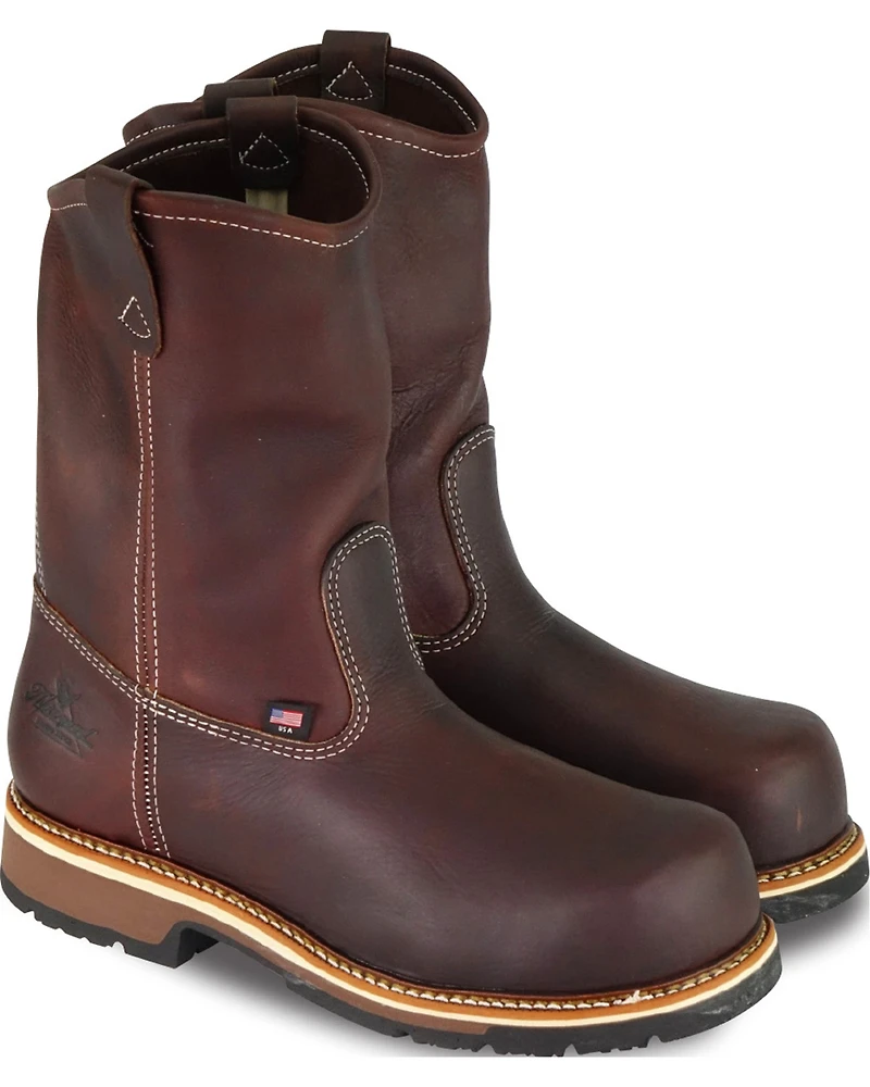 Thorogood Men's Emperor Wellington USA Work Boots - Composite Toe
