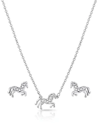 Montana Silversmiths Women's All The Pretty Horses Jewelry Set - 2 Piece
