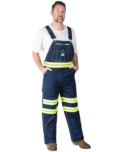 Liberty Men's Hi-Vis Tape Bib Overalls