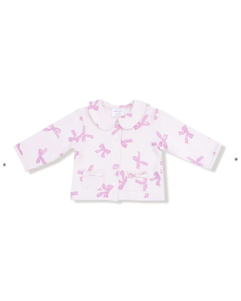 Angel Dear Toddler Girls' Bow Print Jacket