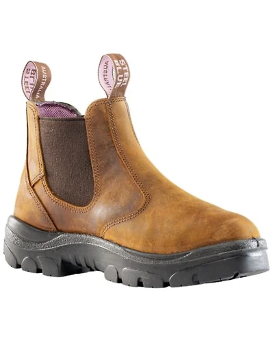 Steel Blue Women's Hobart PR Met Pull-On Work Boots - Toe