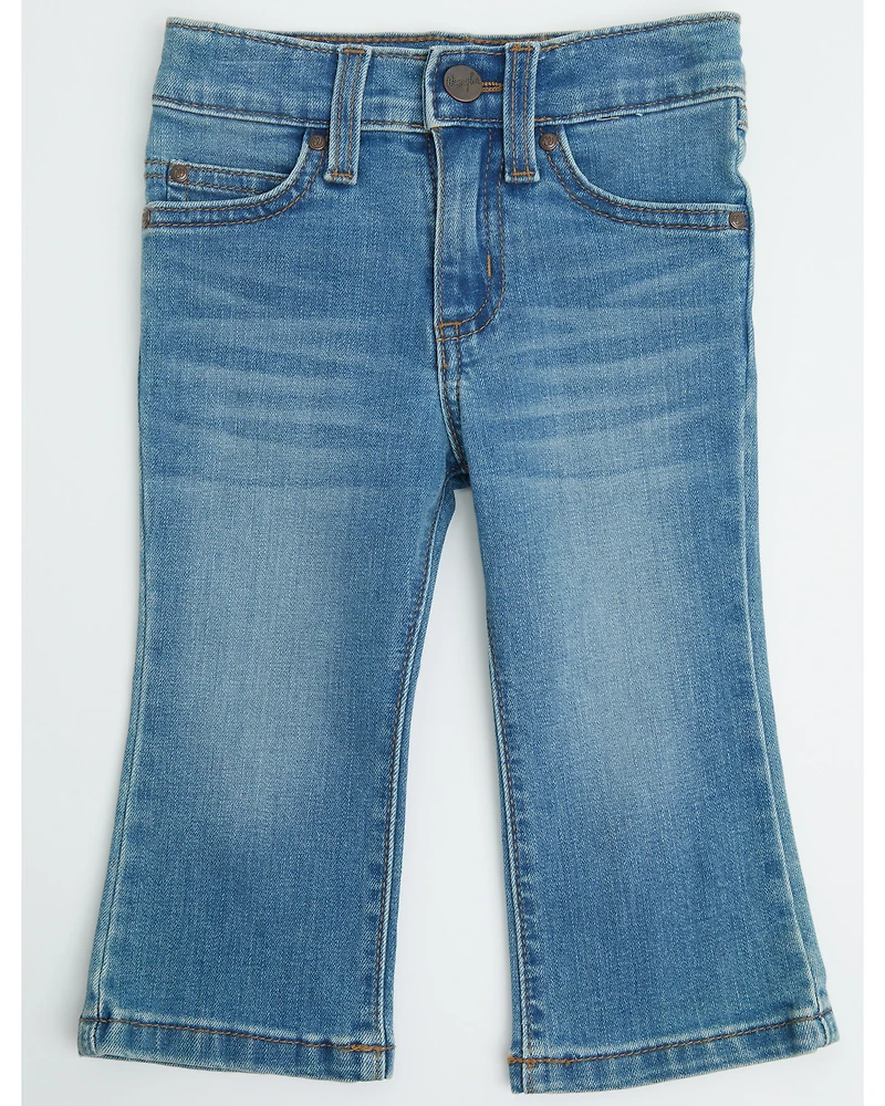 Wrangler Infant Boys' Light Wash Straight Stretch Denim Jeans
