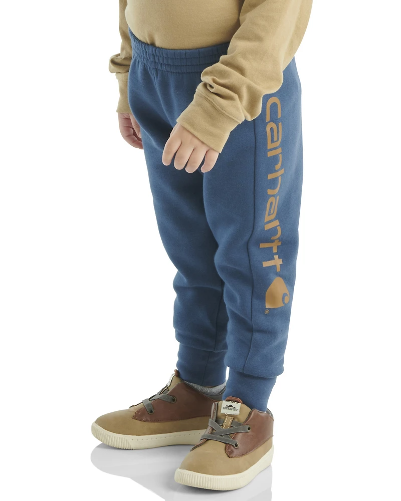 Carhartt Toddler Boys' Solid Logo Sweatpants