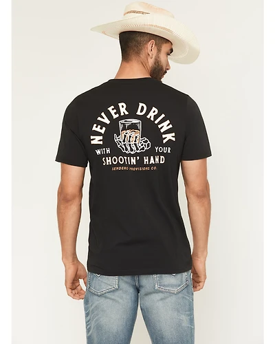 Sendero Provisions Men's Shootin' Hand Short Sleeve Graphic T-Shirt