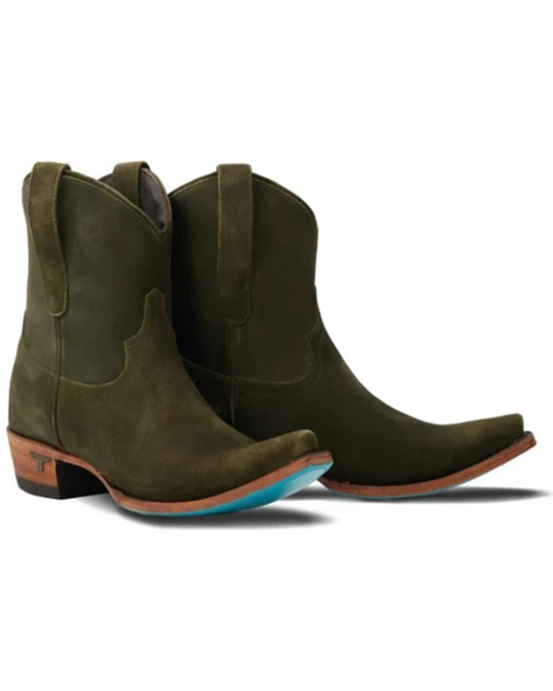 Lane Women's Emma Jane Suede Western Booties
