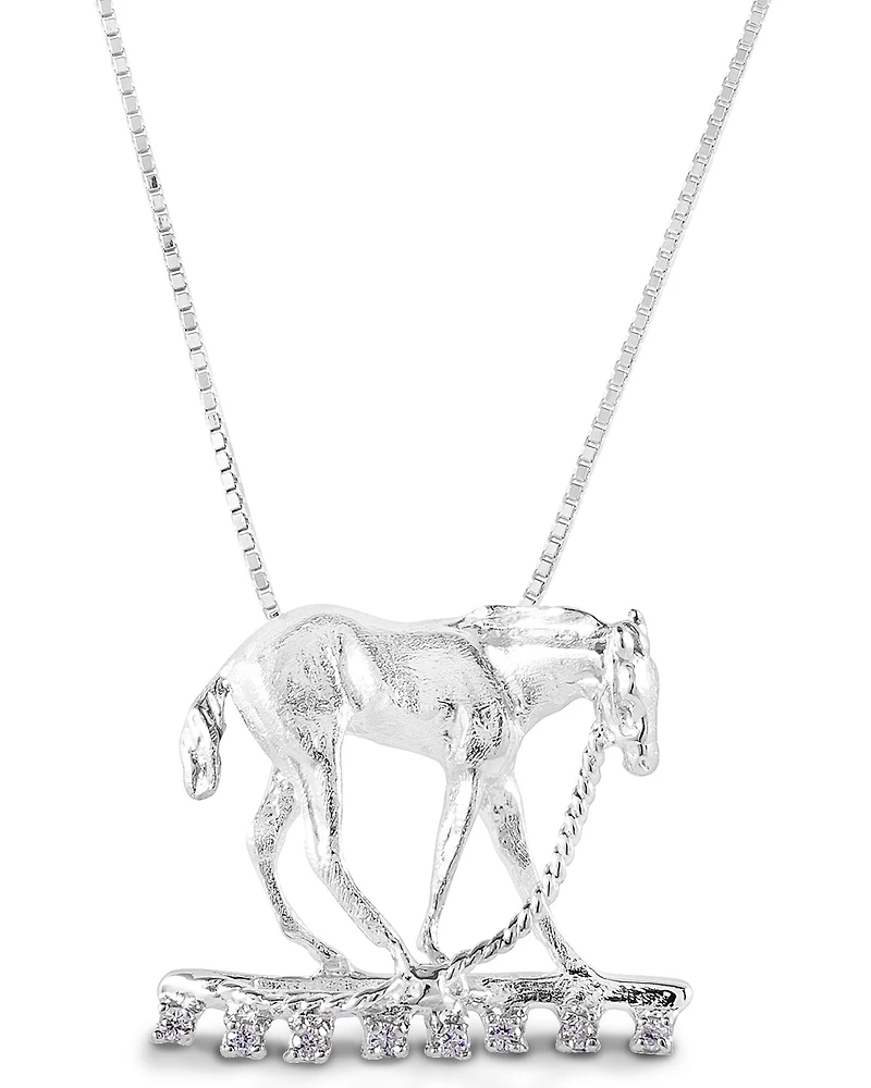 Kelly Herd Women's Foal & Halter Pendant Necklace