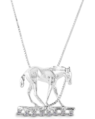 Kelly Herd Women's Foal & Halter Pendant Necklace