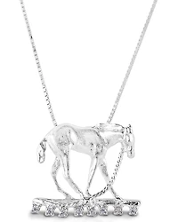Kelly Herd Women's Foal & Halter Pendant Necklace