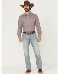 RANK 45® Men's Bunker Wash Trigger Slim Bootcut Stretch Denim Jeans