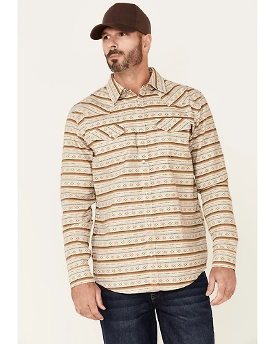 Cody James Men's FR Striped Long Sleeve Work Shirt