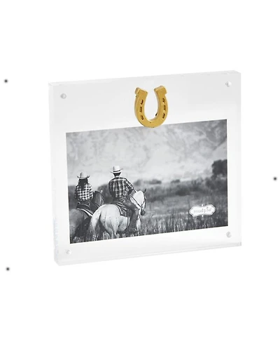 Mud Pie Horseshoe Acrylic Frame