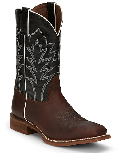 Nocona Men's Baylon Brown Western Boots - Square Toe