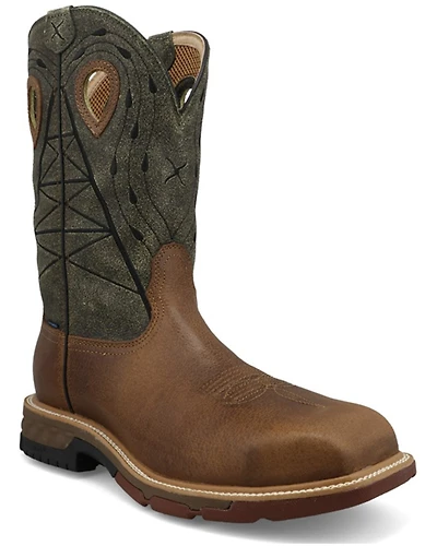 Twisted X Men's 12" Western Work Boots - Nano Composite Toe